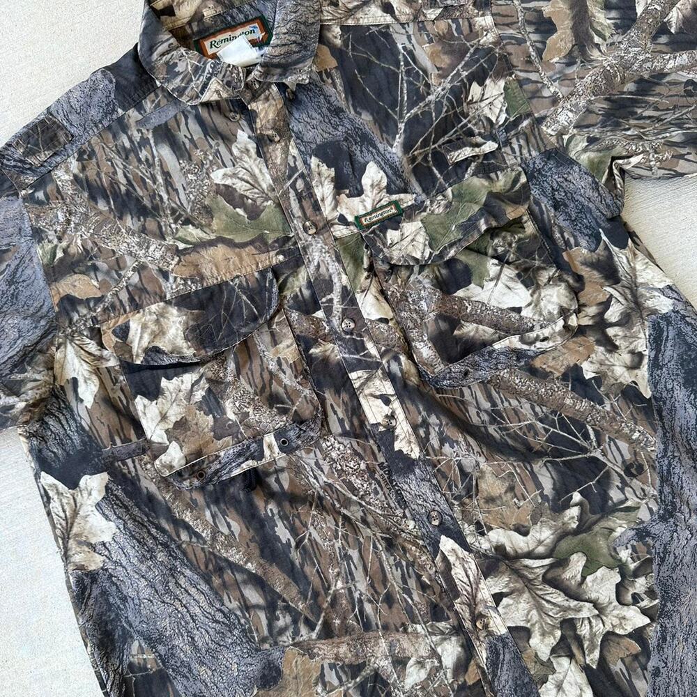 Vintage Real Tree Camouflage Shirt